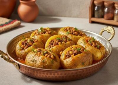 طرز تهیه دلمه سیب زمینی طرز تهیه دلمه سیب زمینی